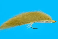 Olive Crystal Zonker, 6 pcs. size 8