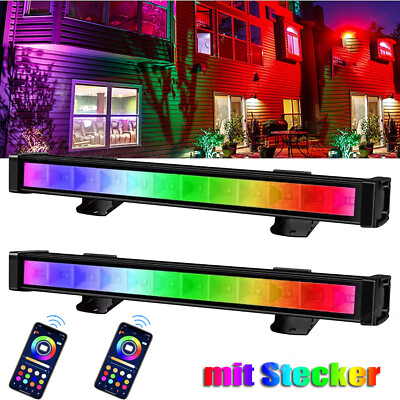 1X-20X Wallwasher Licht LED RGBW DMX DJ Bar Bühnenlicht Partylicht Show Club