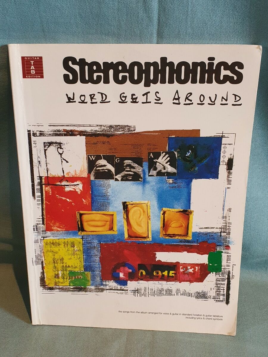 Stereophonics Word Gets Around 1997 Album Voice & Guitar