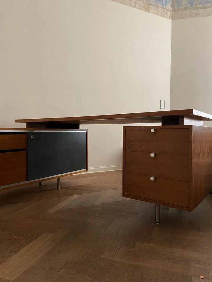 George Nelson Herman Miller Executive Desk 1960s Mid Century
