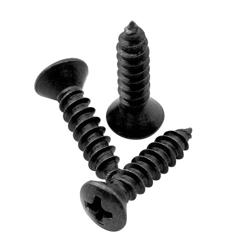 Musiclily Ultra 50Pcs Black 3x12mm Stainless Steel Guitar Bass Pickguard Screws - Imagen 3 de 5