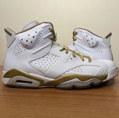 Nike Air Jordan VI Retro GMP 2012 Golden Moments Size 11 Sneakers  384664-135
