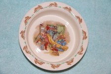 Bunnykins Royal Doulton 2 Pc Double Handle Mug  Bowl Set 170-1936