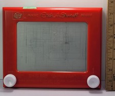 B OHIO ART Etch a Sketch Rare Vintage ETCH-A-SKETCH 7"-8"