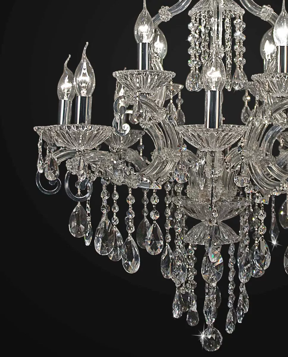 Classic crystal chandelier deals
