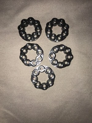 CROSMAN Game Face Revolver 8 Shot Clip Airsoft Lot Of 5 GF600, WG Sport 705 WinGun