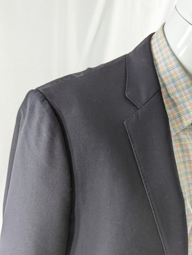 J Crew Ludlow Mens Blazer Sport Coat 3 Button Jacket Loro Piana 120s 42L Navy - Picture 2 of 12