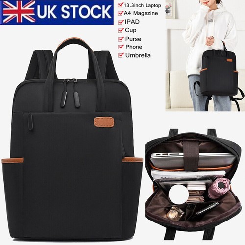 Women Ladies Laptop Backpack Rucksack Shoulder Bag Work Travel School