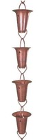Copper Funnel Rain Chain, 8.5 Foot, New, Free Shipping on sale Copper Funnel Rain Chain, 8.5 Foot, New, Free Shipping on sale