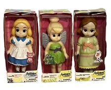 Zuru Disney Mini Brands Animator Dolls Lot Alice Anna Tinker Bell Series 1