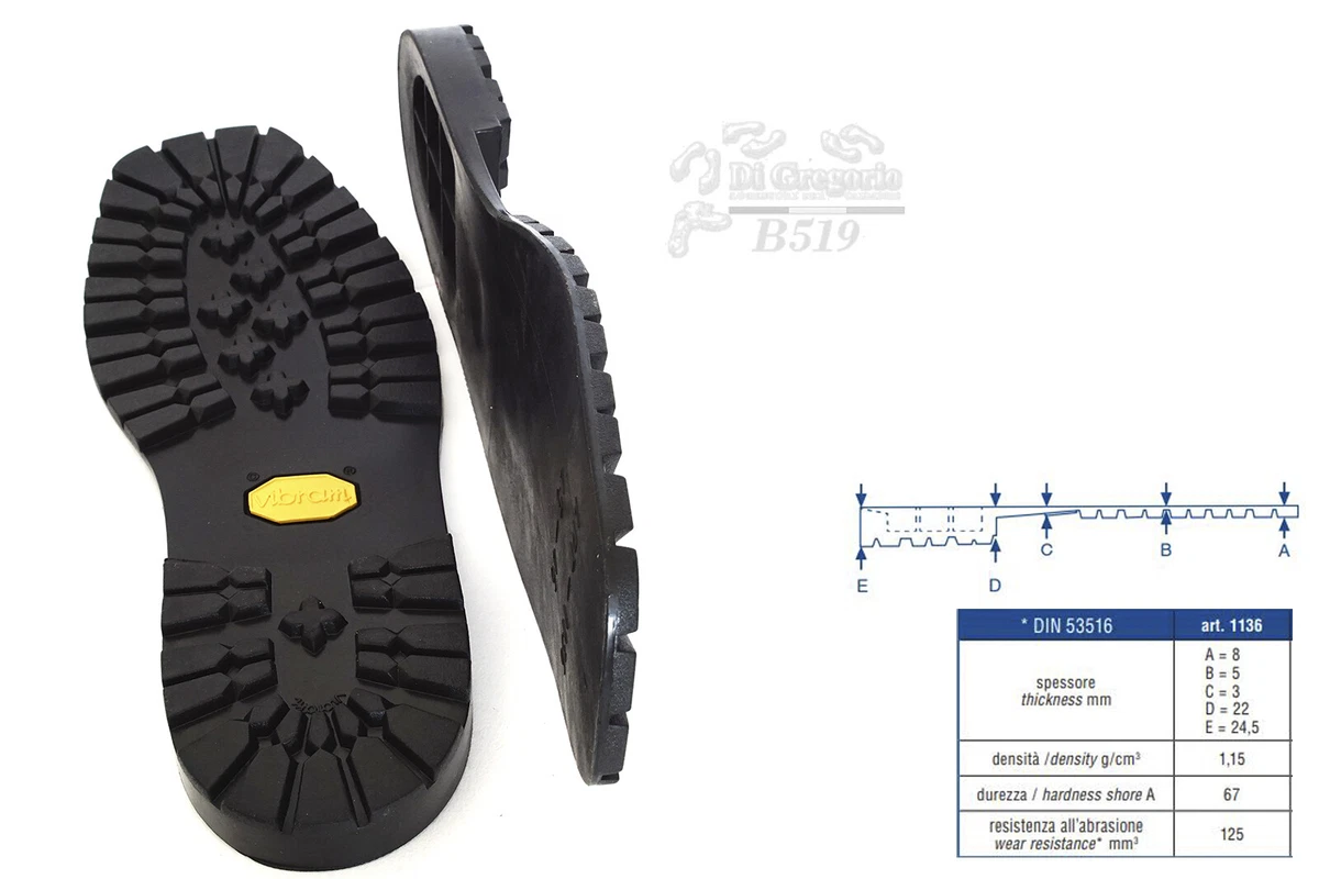 Suole vibram per clearance scarponi
