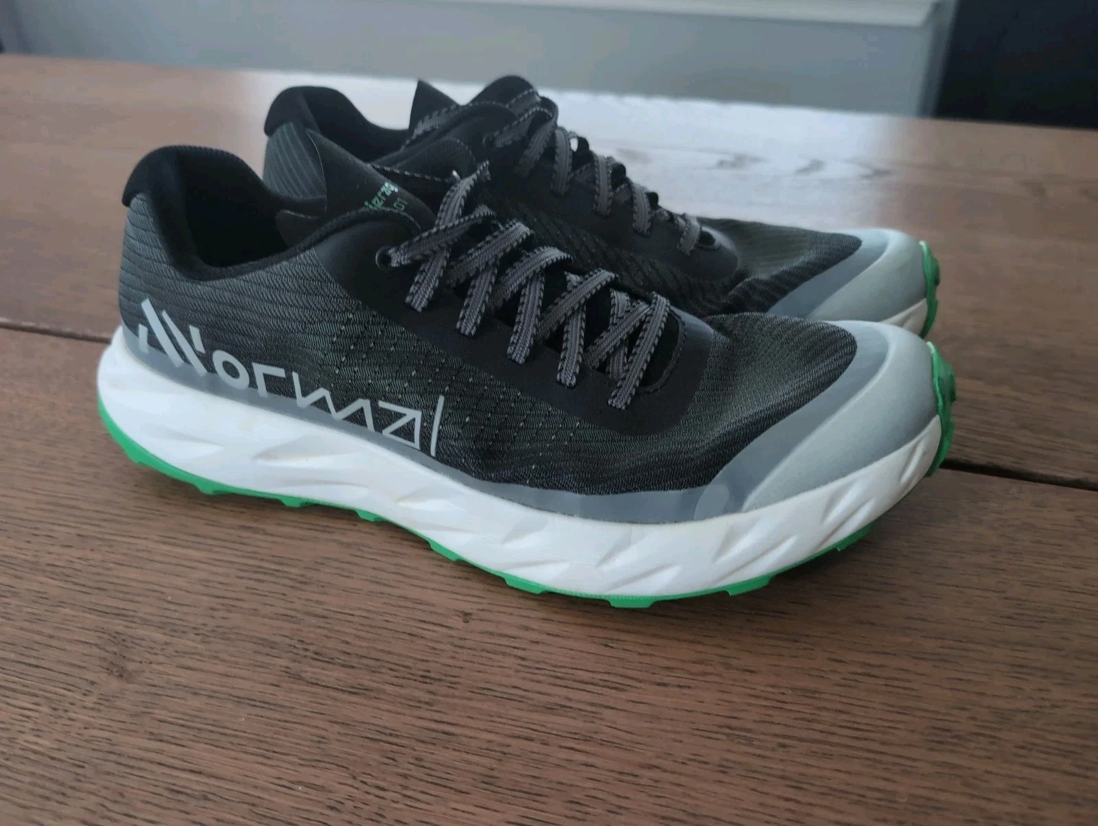 NNormal Kjerag 01 Trail Running Shoe Green Men's Size 12