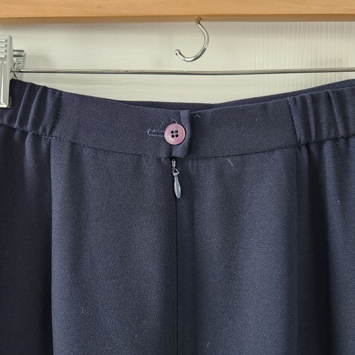 Falda larga Talbots para mujer talla 8 azul marino - Imagen 4 de 9