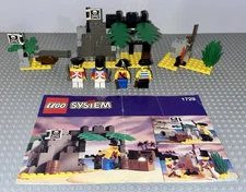 Lego 1729 Pirates I Barnacle Bay Value Pack Complete Set Vintage Minifigures