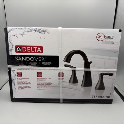 #ad #ad Delta Sandover Widespread Bathroom Faucet Venetian Bronze New Sealed $119.00