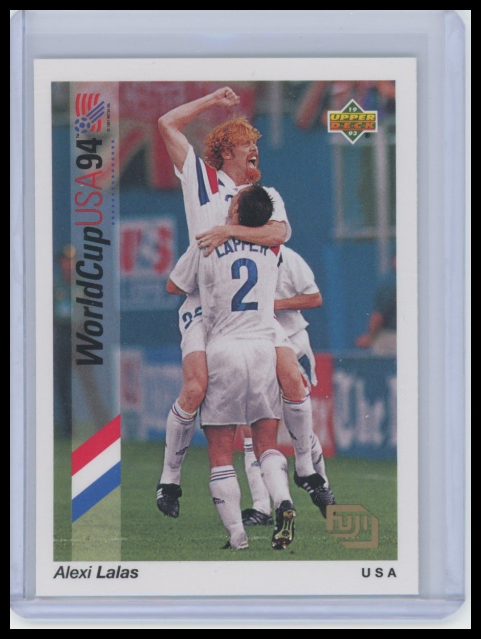 1993 Upper Deck Fuji World Cup Preview (English/Spanish) #F14 Alexi Lalas