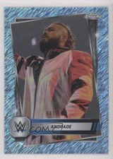 2025 Topps Chrome WWE Aqua Shimmer Refractor 141/199 Andrade Cien Almas #29 03ce