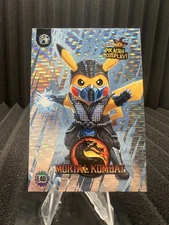 Mortal Kombat (Pikachu) #E40 - Silver Holo Box Hit - Pikachu Cosplay Pokemon
