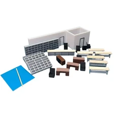 1/64 Vintage Dealership Inside Details Kit K164101