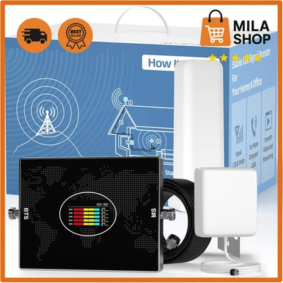 CONFIXPAND Mobilfunk Verstärker 5G 4G LTE 3G GSM Repeater Für Haus Büro Alle Netze