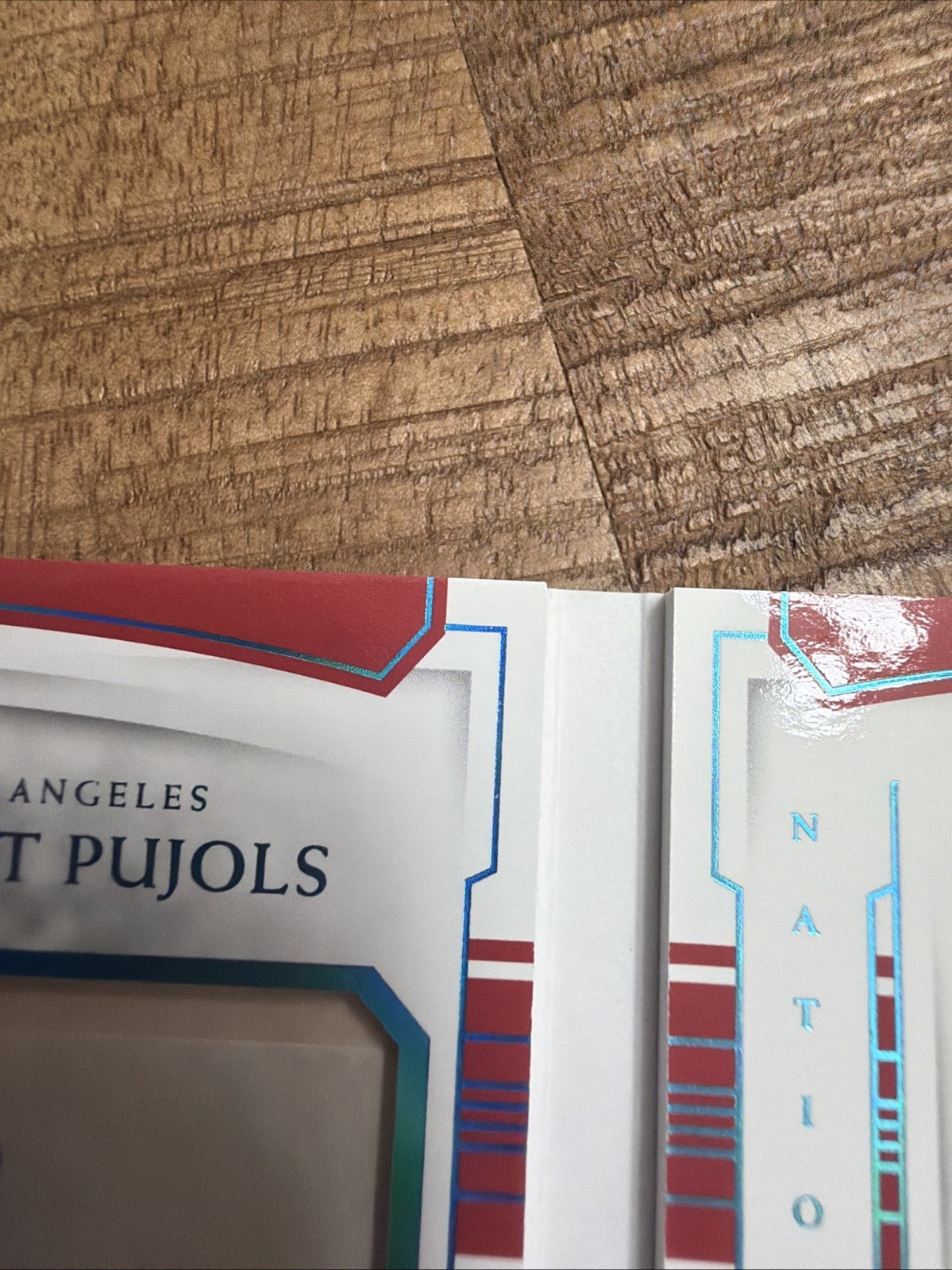 2018 National Treasures Albert Pujols Cut Signature Materials 1/1 Booklet!! view 17