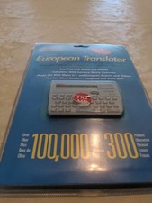 Excellent 5-Language European Pocket Translator, Franklin TWE-160B, w/ Manual