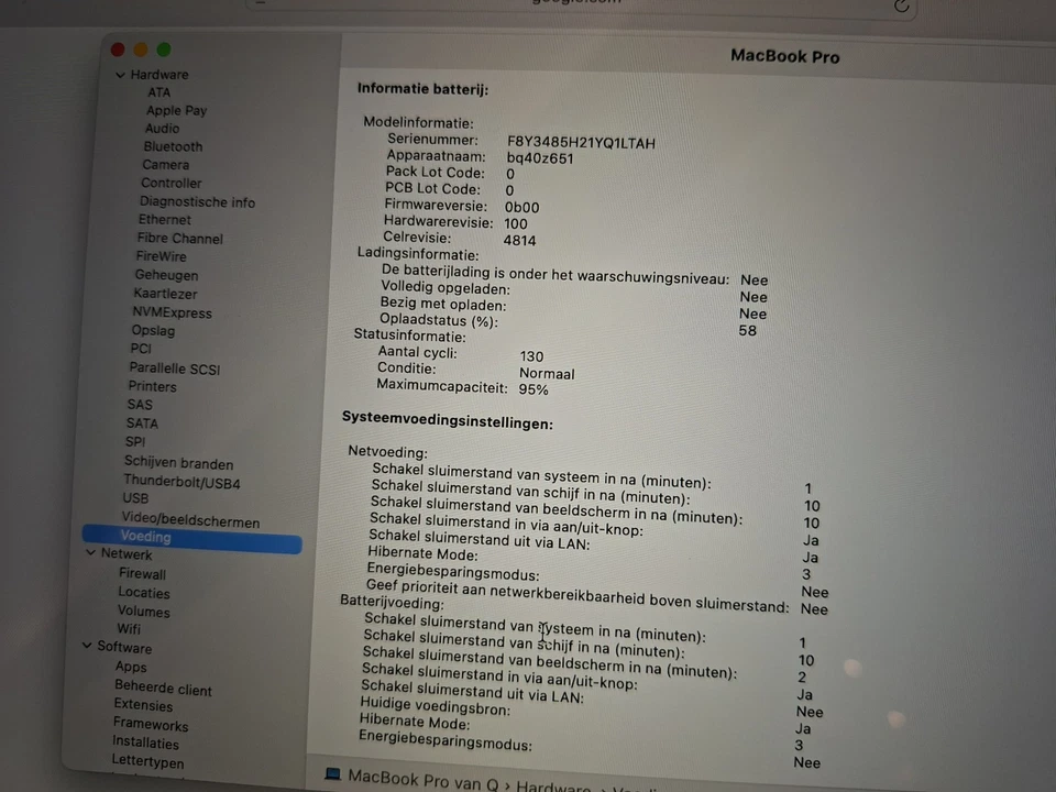 Nov 2023 14" MACBOOK Pro M3 8GB 512GB Qwerty Mint Condition Batt 95%  - Bild 4 von 4