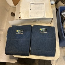 Camp Jeep Seat Covers Nos Wrangler Sport 2002 2003 2004 2005 2006 Tj Mopar Denim