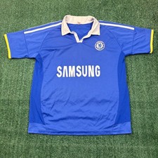 Vintage Chelsea FC Samsung Soccer Jersey T-shirt Blue 2