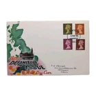 NEW DEFINITIVE ISSUE 1966 First Day Cover GB Loughborough PMK Cancel Stamp FDC