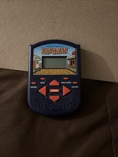 1995 Milton Bradley Hangman Electronic Hand-Held Game - Tested - With Battery
