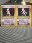 2 Cards Mewtwo 10 Pokemon TCG 1999 Base Set Holo Unlimited Rare WOTC - Vintage
