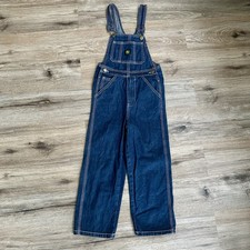 John Deere Denim Jean Bib Overalls Kids Youth Size 7 Outdoor Farmer Tractor