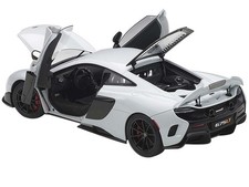 Autoart 76046 Mclaren 675LT Silica White 1/18 Model Car