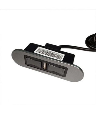eMoMo HX90AFU Power Recliner Lift Chair 2 Button 5 Pin Switch with USB Port