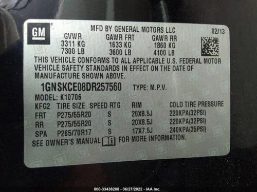 Passenger Right Lower Control Arm Front Fits 07-14 ESCALADE 802260 video thumbnail