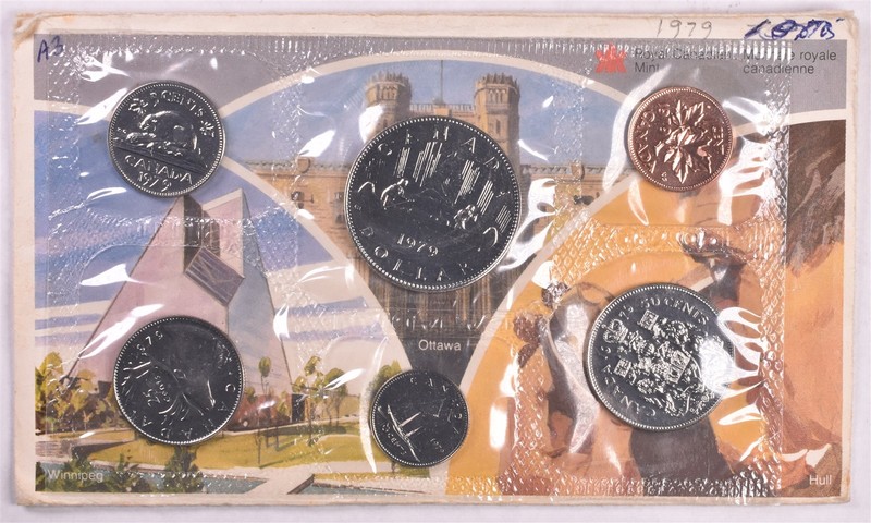 1979 Canada 6 Coin Proof Like Set