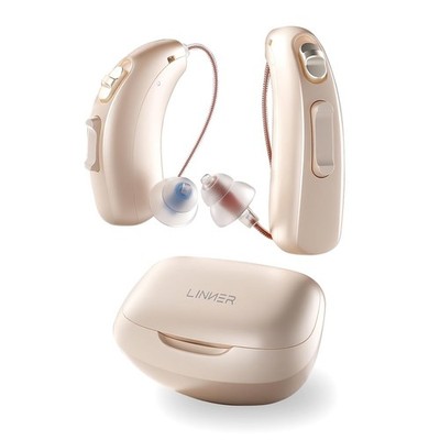 -Mercury RIC Rechargeable Hearing Aids for Seniors & Adults, Hearing Amplifie...