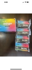 962XL Ink Cartridges Replacement Pro 4-Pack Black Cyan Magenta Yellow NEW