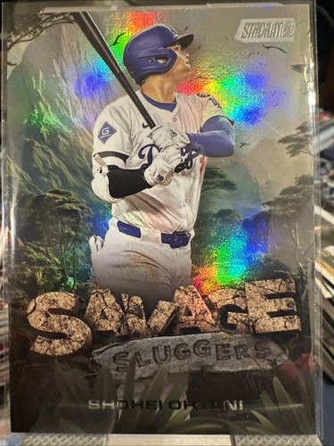 2025 Topps Stadium Club Savage Sluggers Shohei Ohtani #SS-7 Los Angeles Dodgers