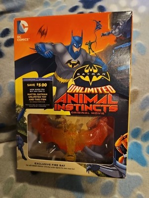 Batman Unlimited: Animal Instincts (DVD, 2015, 2-Disc Set) W Exclusive Fire Bat