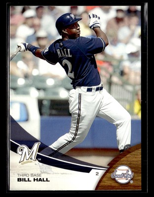 2006 Upper Deck Sweet Spot #20 Bill Hall Card Milwaukee Brewers