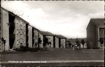 Postcard Waldbröl in Oberbergisches Land, housing estate - 3196182