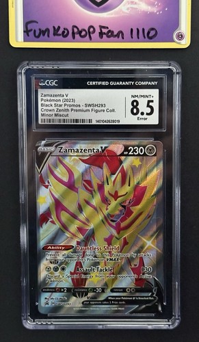 Zamazenta V graded CGC 8.5 for sale on eBay