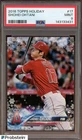 2018 Topps Holiday #17 Shohei Ohtani RC Rookie Angels PSA 9 MINT
