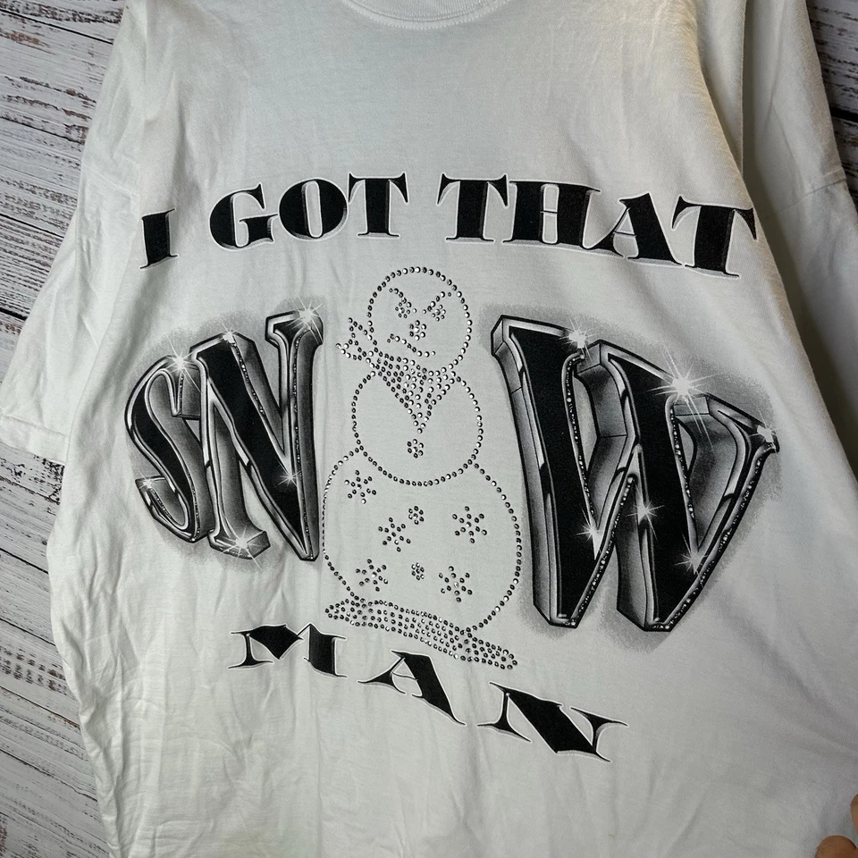 Camiseta De Colección Y2K Young Jeezy Rap I Got That Snow Man Bling Camiseta De Gran Tamaño - XL Foto 3 de 4