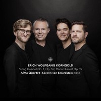 Audio Cd - Erich Wolfgang Korngold - String Quartet No.1 Op.16, Piano Quintet Op