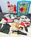 Vintage Barbie Lot Fashion Queen, Skipper, Skooter, Case, Clothes, Wigs