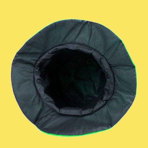 Green Top Hat with Gold Buckle for St. Patrick's Day, Velvet Leprechaun Cap f... - Picture 3 of 7