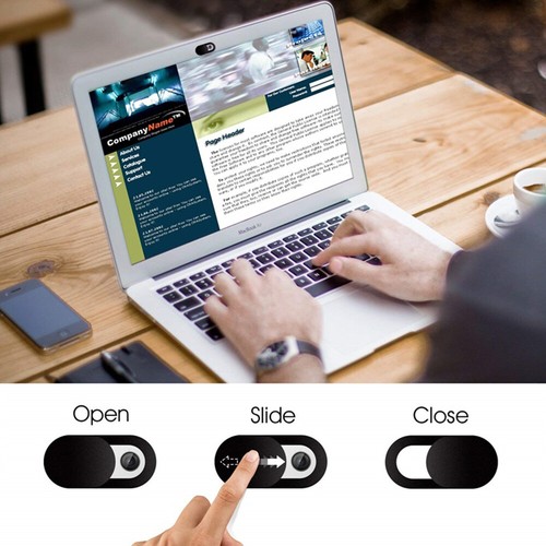 6xWebcam Shutter Slider Privacy Camera Cover Sticker forIpad Phone Laptop Mac PC - Picture 3 of 12